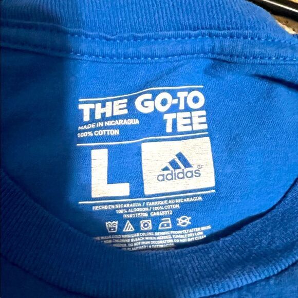 🔥Oklahoma City Thunder REPRESENT Adidas NBA - not Vintage or AOP- PERFECT - Sz - Picture 4 of 4